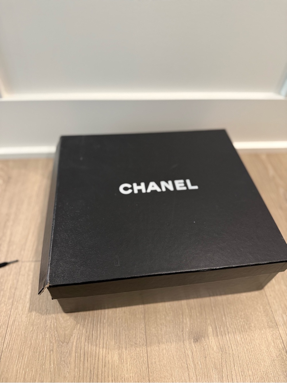 AUTHENTIC Chanel 2008 Black Patent Leather Ankle Boots Rabbit Fur Trim NIB 8.5 - Picture 9 of 12
